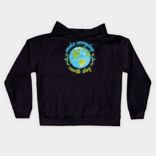 Earth Day Save the Earth Kids Hoodie